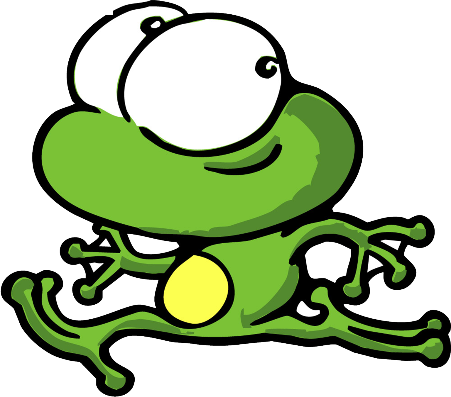 Cartoon Illustration - Cartoon Frog - Cartoon Illustration - Cartoon Frog (1536x1600)
