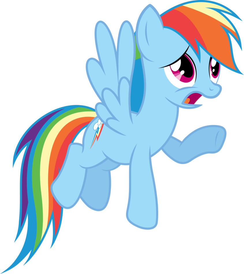 Rainbow Dash 5 By Xpesifeindx - Rainbow Dash No Eyelashes (845x946)