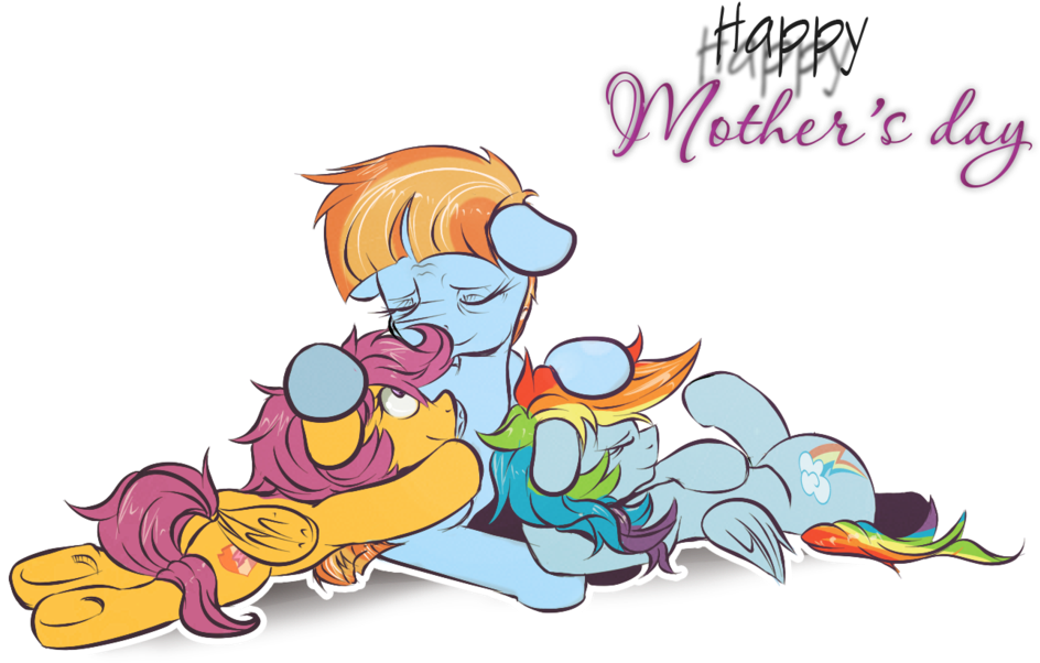 My Little Pony,мой Маленький Пони,фэндомы,mlp Art,scootaloo,скуталу - Mother (1280x914)