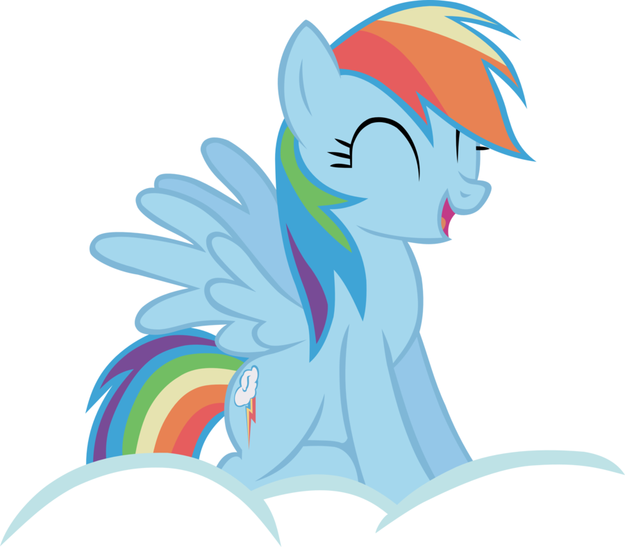 Rainbow Dash Transparent Background - Rainbow Dash Cutie Mark (900x788)
