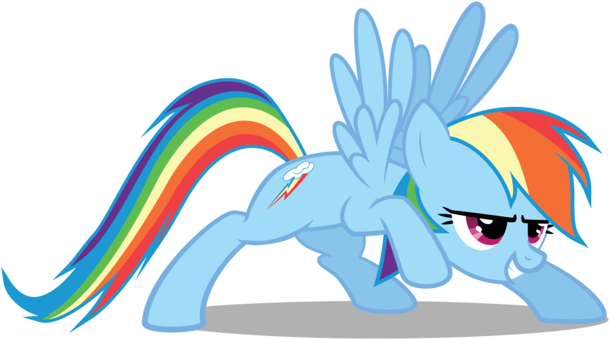 Rainbow Dash En Garde By Qtmarx - My Little Pony Friendship Is Magic Rainbow Dash (900x507)