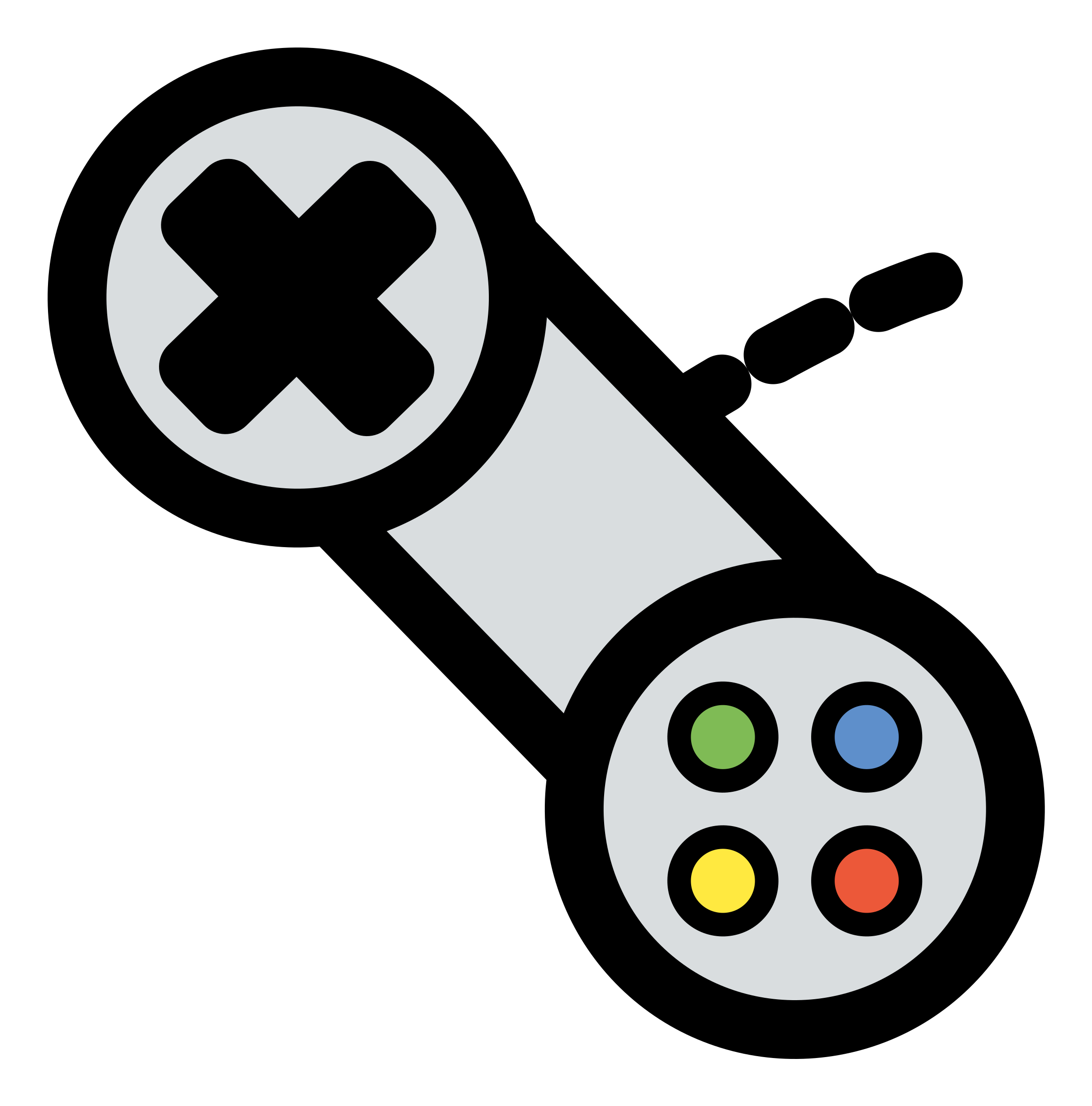 Primary Package Games Icons Png - Clip Art Game Controller (2400x2400)