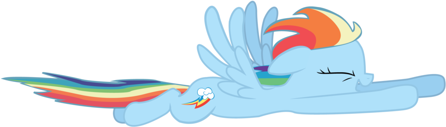 Rainbow Dash Flying Png Pic - Rainbow Dash And Spitfire (900x263)
