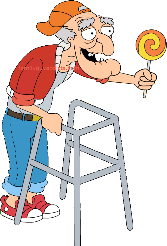 Dj Herbert Lollipop - Family Guy Character Herbert (555x800)
