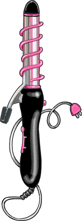 Sapatos E Bolsas - Curling Iron Clip Art (286x763)
