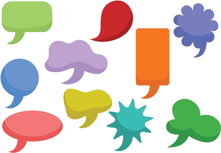Speech Balloon Clip Art - Speech Balloon Clip Art (714x500)