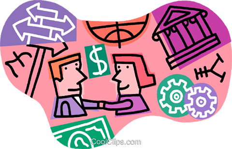 Financial Lending And Borrowing Money Royalty Free - Clip Art (480x307)
