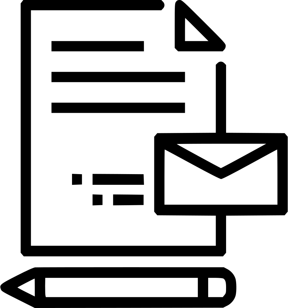 Pen Document Mail Email Envelope Paper Write Comments - Email (916x980)