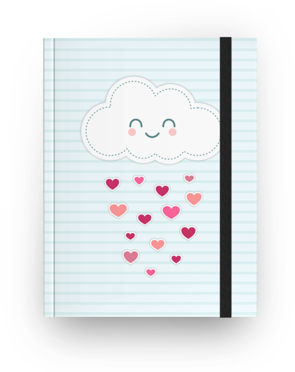 Caderno Chuva De Amor De Incantarena - Love Rain Spiral Notizblock (800x800)