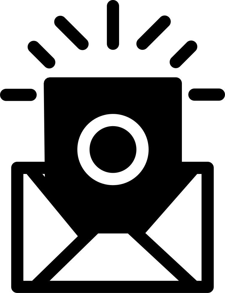 Open Envelope With Surprise Comments - Mail (752x980)