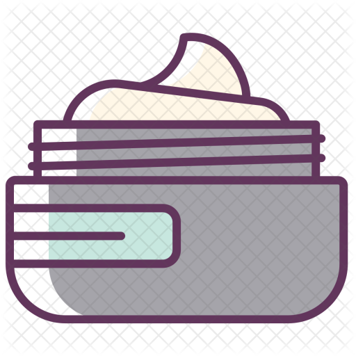 Cream, Face, Care, Makeup, Beauty, Fashion, Night Icon - Night Cream Icon (512x512)