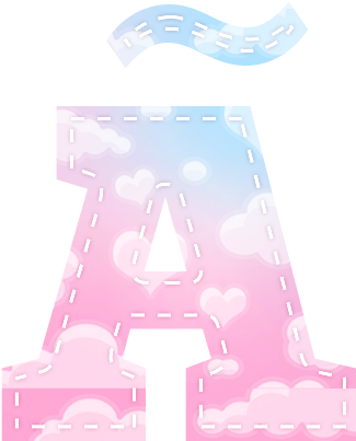 Alfabeto Chuva De Amor Aa - Alfabeto Chuva De Amor Menino (500x501)