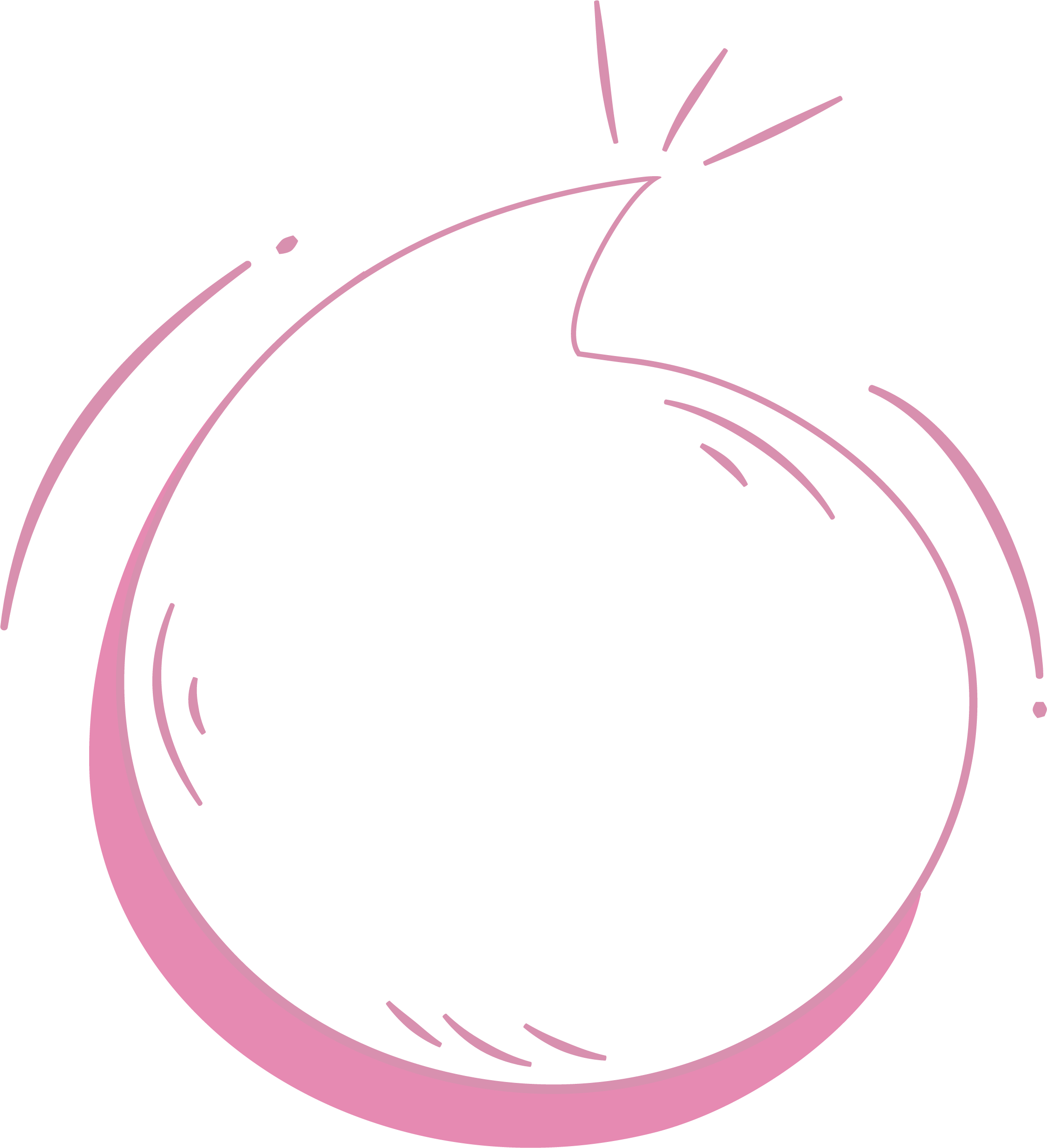 Circle Area Line Art Clip Art - Circle Area Line Art Clip Art (2254x2470)