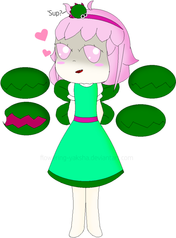 Fairy Of The Venus Flytrap By Flowering-yaksha - Illustration (859x929)