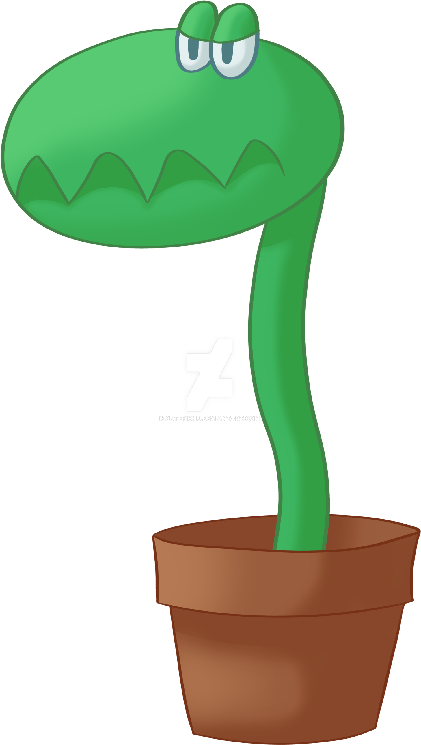 Flytrap Oc By Cutepichu Flytrap Oc By Cutepichu - Houseplant (1600x2644)