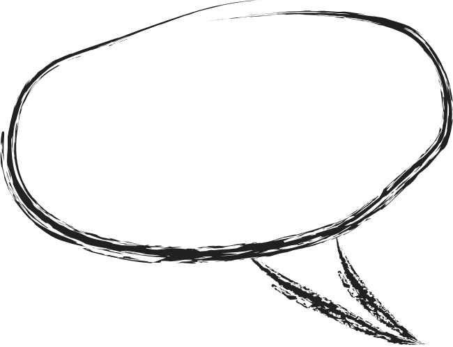 Drawn Cloud Clear Background - Chat Bubble Transparent Background (650x498)