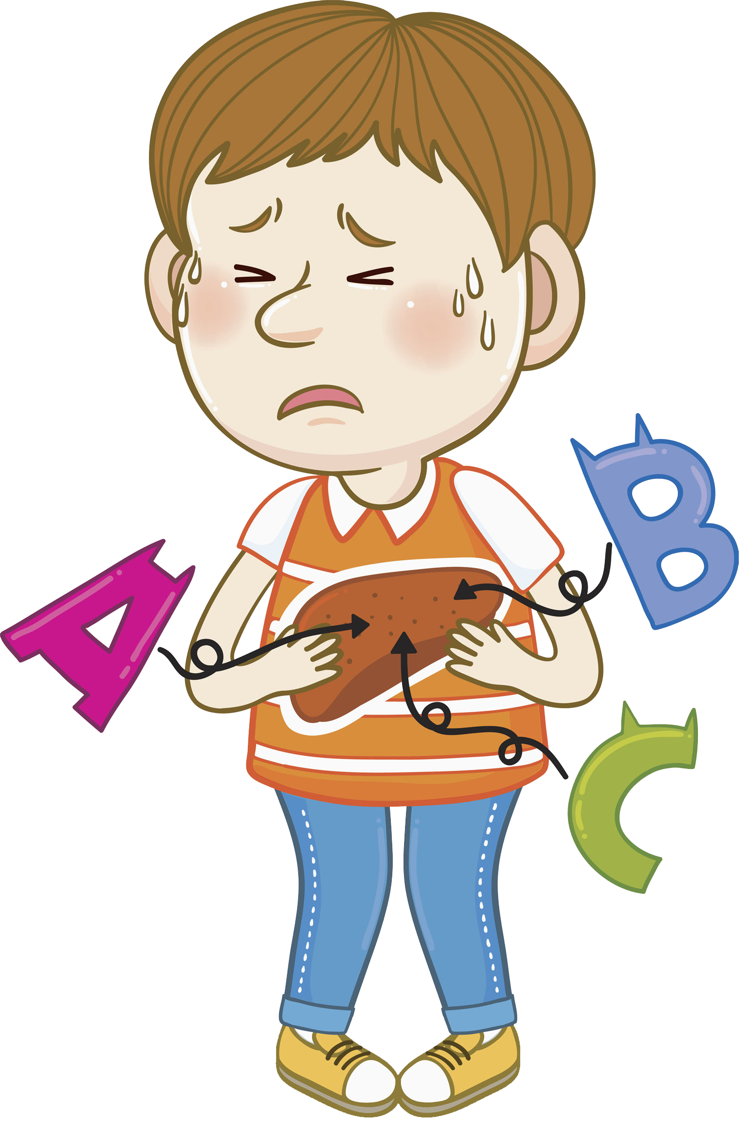 Hepatitis Liver Cancer Symptom Fatty Liver Cirrhosis - Man (1509x2316)