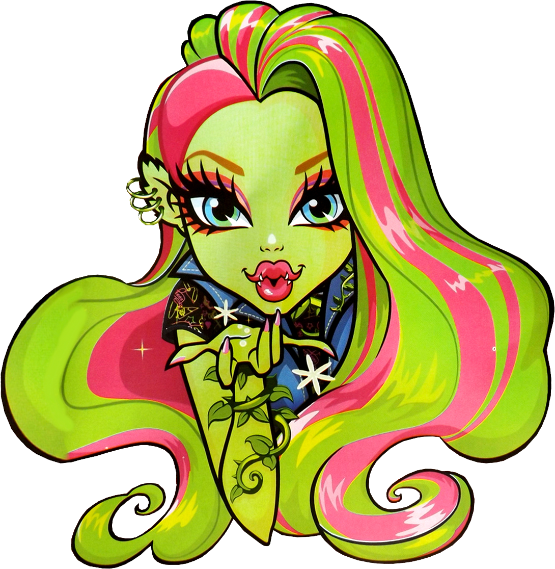 Monster High By Airi - Venus Monster High Dessin (1147x1168)