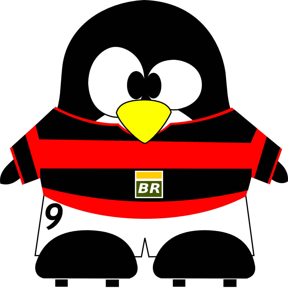 Clip Art Details - Penguin Soccer Logo (1000x1000)