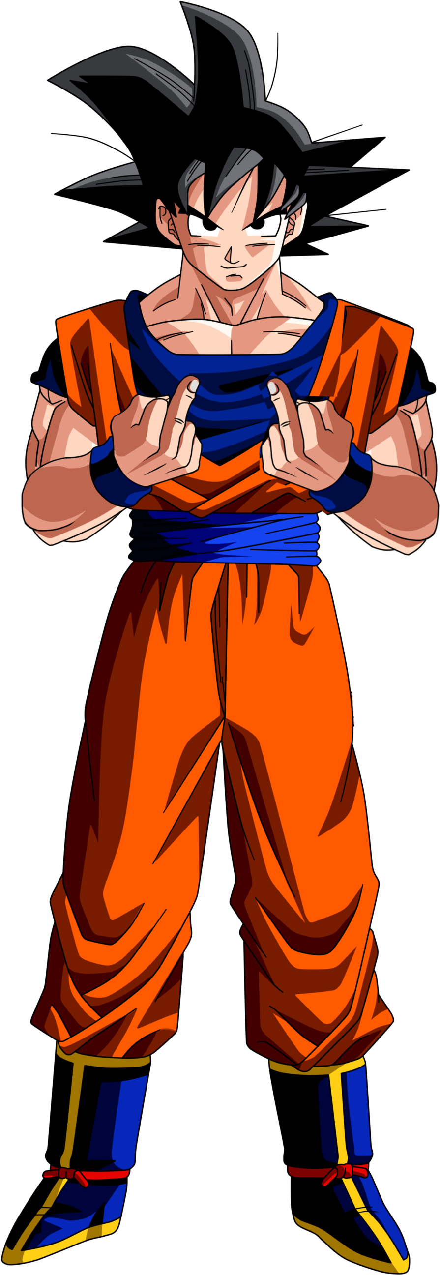Goku Pocket T-shirt - Dragon Ball Raging Blast 2 (2000x2667)