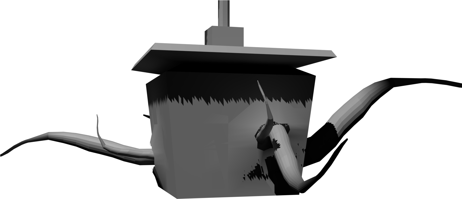 Vft Shaded Render Venus Fly Trap Head Close Up Vft - Teapot (1920x1080)