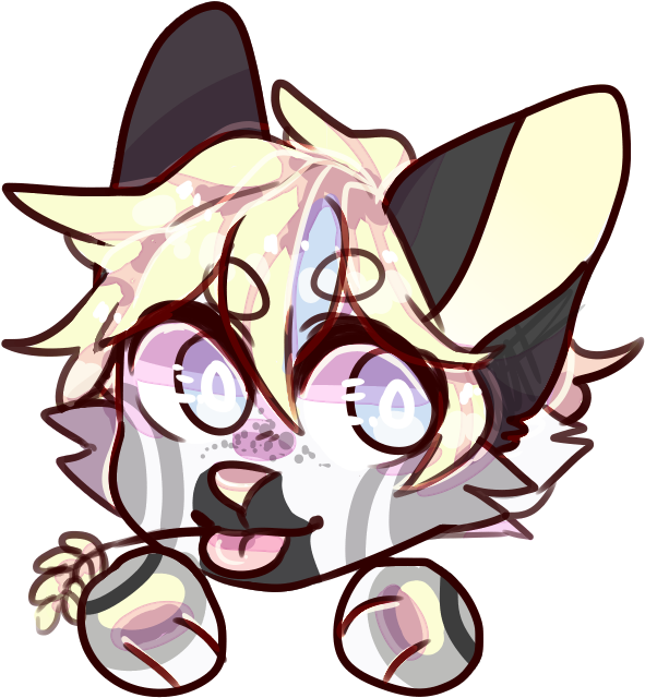 Ych Chibi Head For Aliverthebat By Thewildwolfy - Cartoon (700x705)