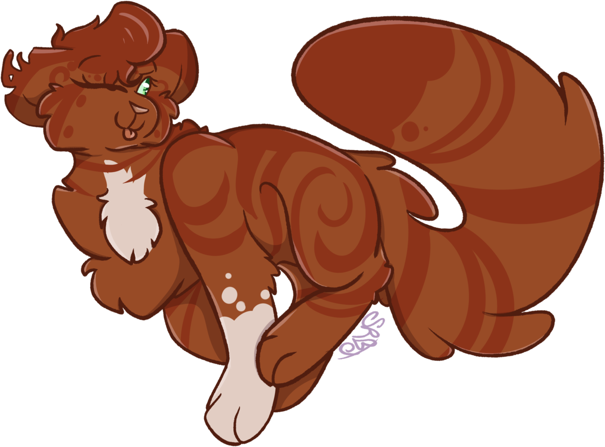 Squirrelflight By Spirited Rainbow Squirrelflight By - Cartoon (1280x931)