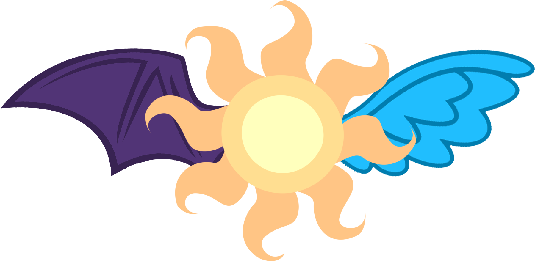 Pony Rainbow Dash Pinkie Pie Princess Celestia Cutie - Mlp Discord Cutie Mark (1880x1003)