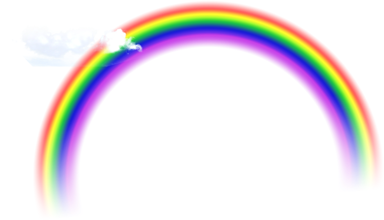 Free To Pull The Material Rainbow Clouds 1100*600 Transprent - Free To Pull The Material Rainbow Clouds 1100*600 Transprent (1100x600)