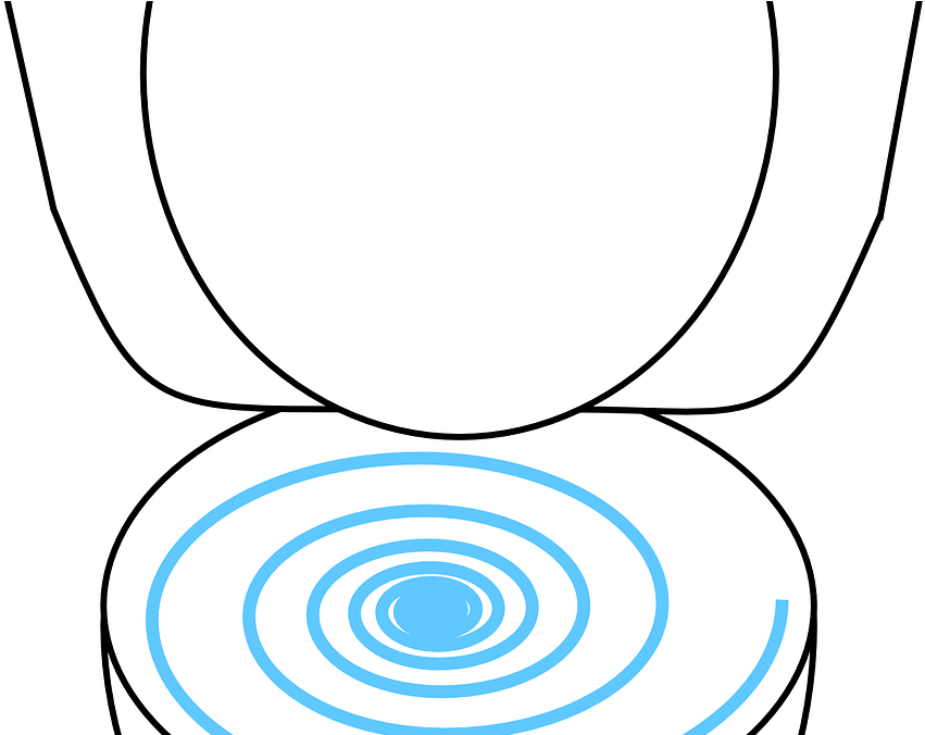 Put The Toilet Seat Down - Drawing (971x675)