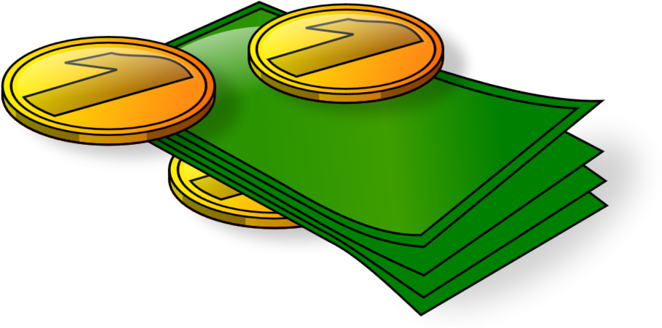 Therapists Are About Giving - Dollars And Coins Clipart (1400x930)