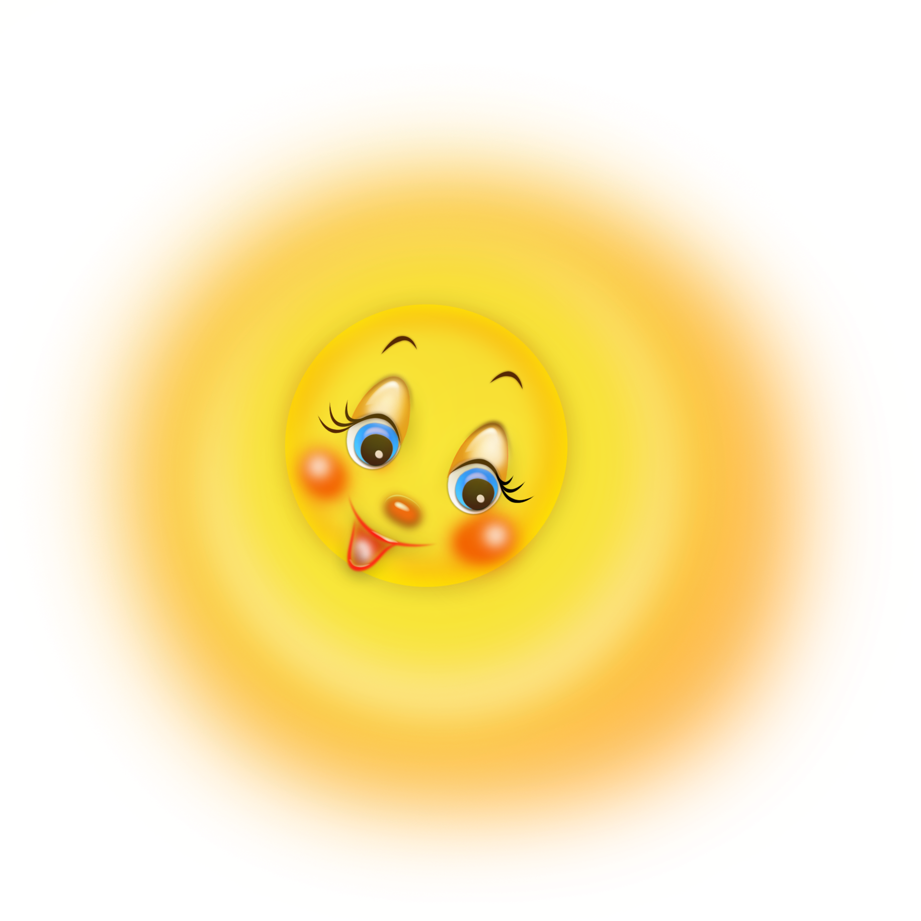 Moon Clipart Png Transparent - Cartoon Sun Picture Png (1839x1829)
