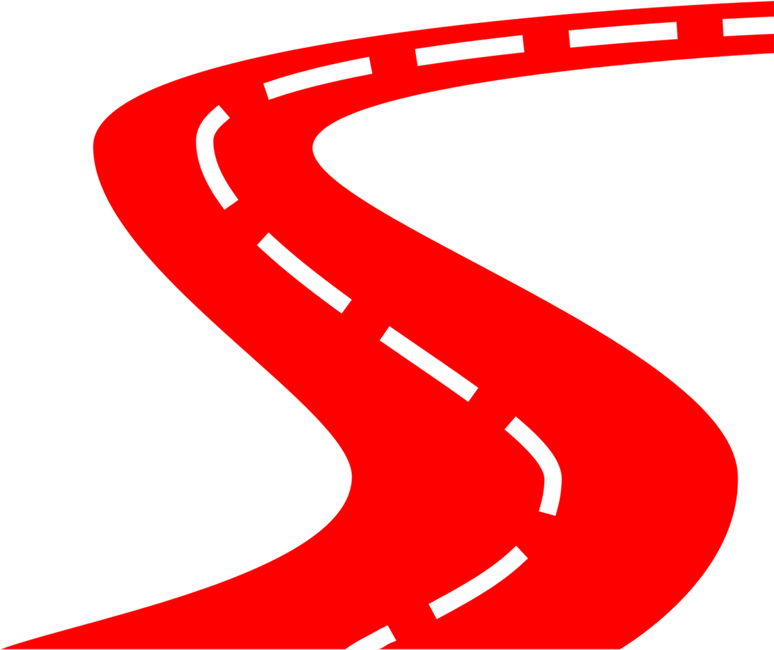 Socialist Economist - Road Clipart (1124x1111)