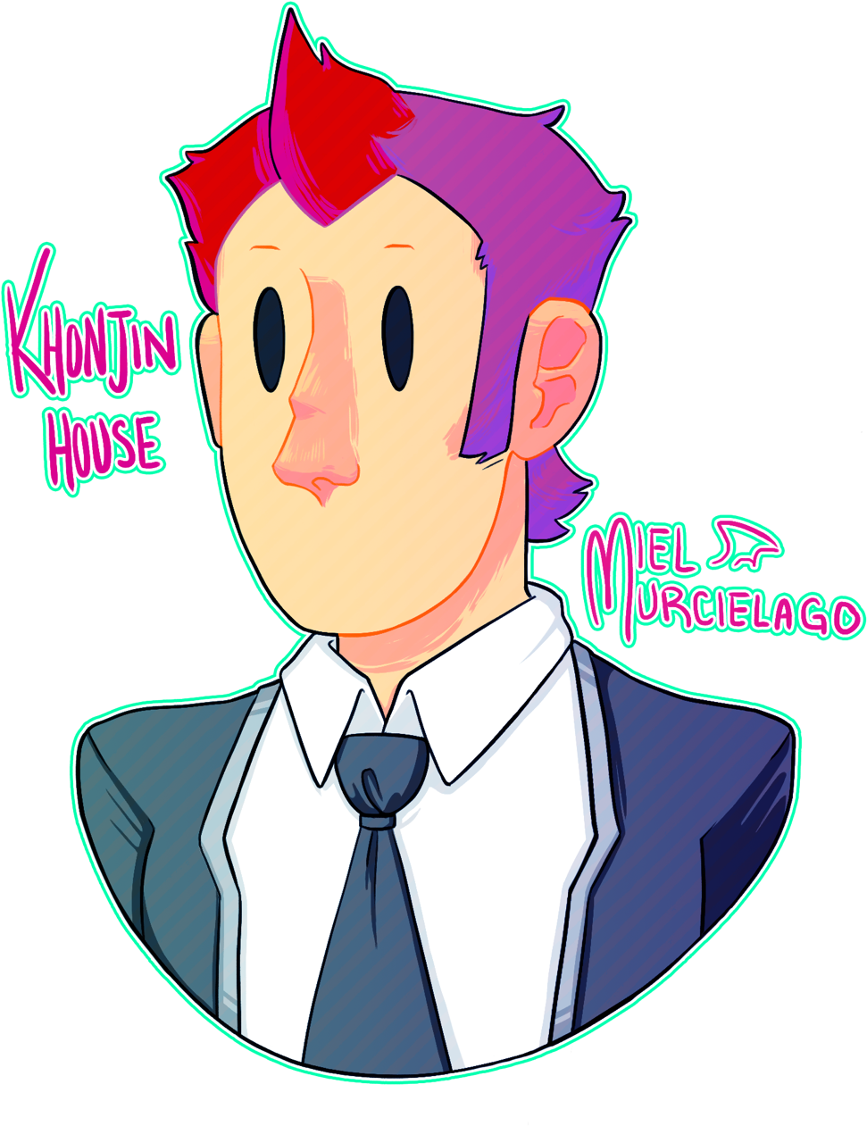 Don't Watch Khonjin House - Cartoon (1108x1280)