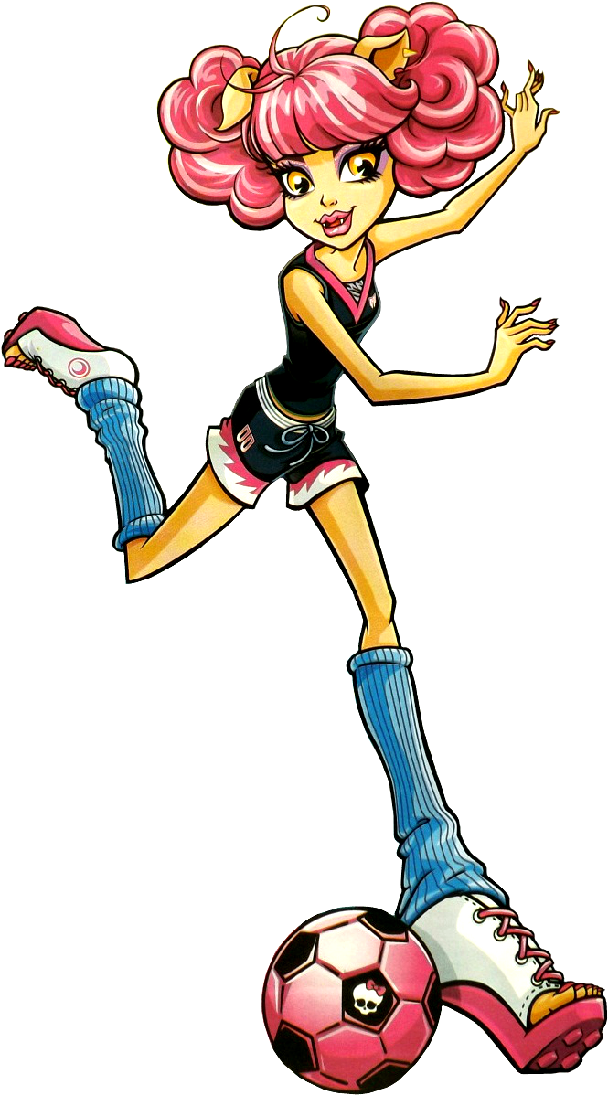 New Profile Art - Howleen Wolf Monster High Style (670x1205)