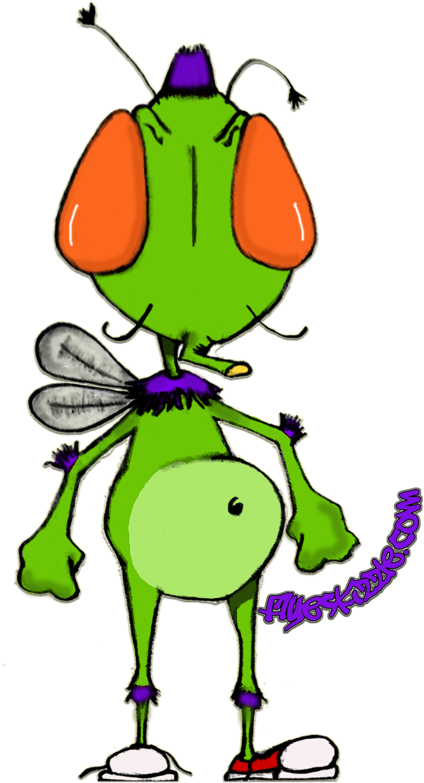 The Life Of A Fly Is Never Boring And Its Going To - Cartoon (700x800)