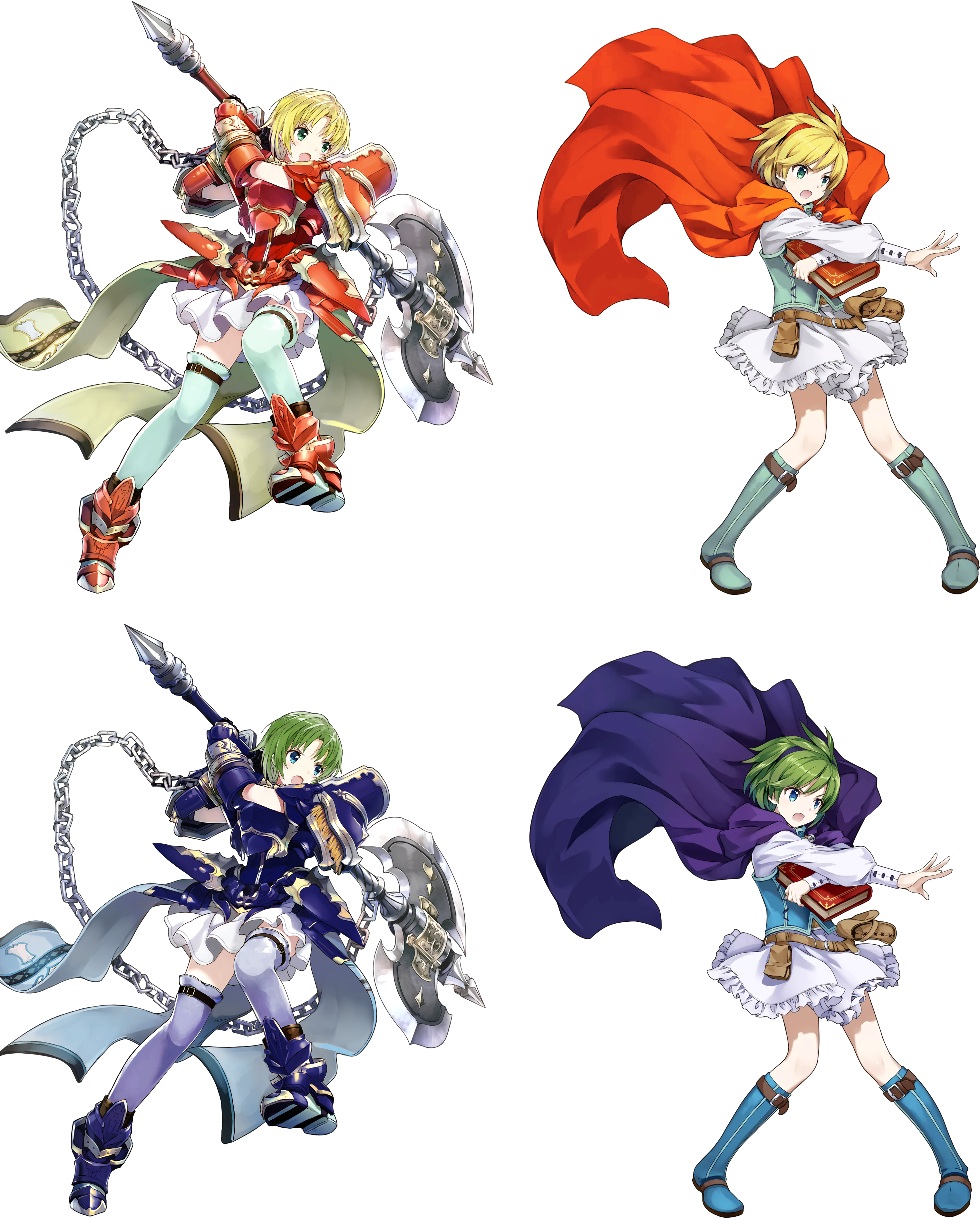 Art/fan Arti'll Do My Best Nino And Amelia Palette - Nino Fire Emblem Heroes (3200x3840)