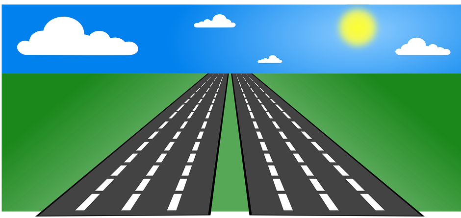 Wide Road Clipart - Barbican (960x480)