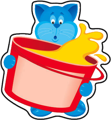 صورة قطة زرقاء تحمل دلو أحمر مفرغة بخلفية شفافة للتصميم - صورة قطة زرقاء تحمل دلو أحمر مفرغة بخلفية شفافة للتصميم (500x500)
