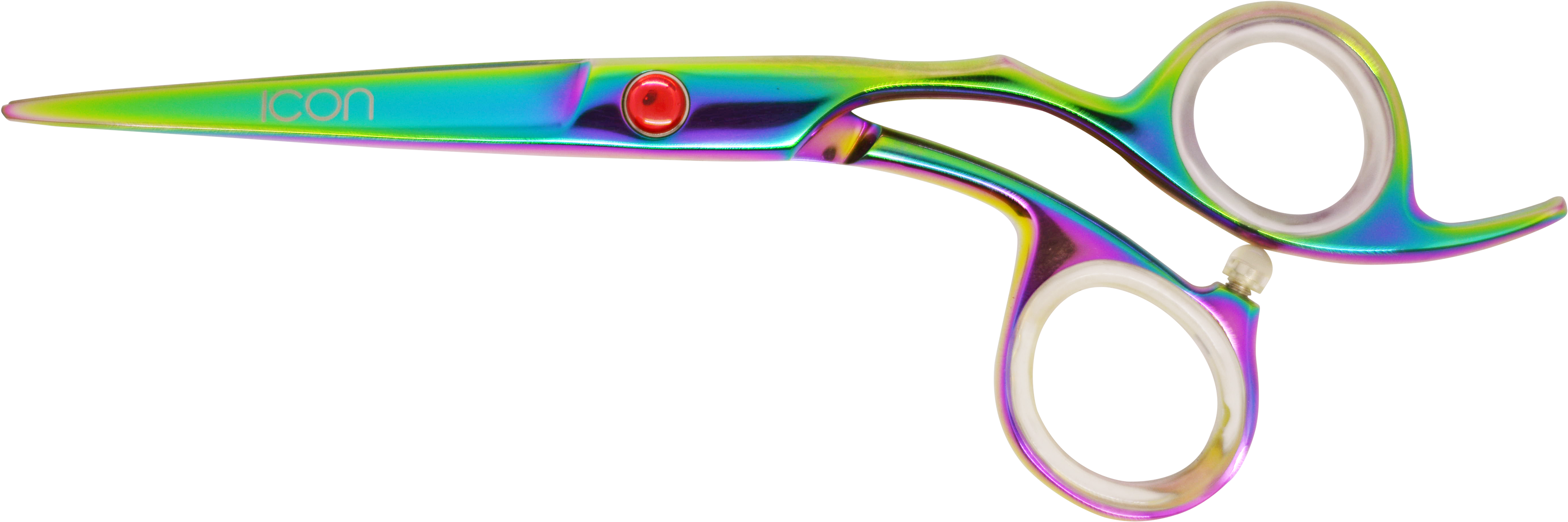 Icon Crane Multi Color Titanium Rainbow Shears Scossors - Icon Crane Multi Color Titanium Rainbow Shears Scossors (4000x3000)