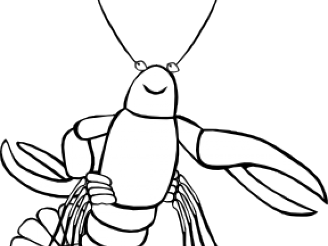 Crawfish Clipart Black And White - Crawfish Clip Art (640x480)