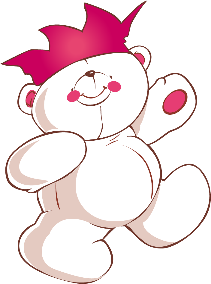 卡通白熊 - Cartoon (1000x1000)