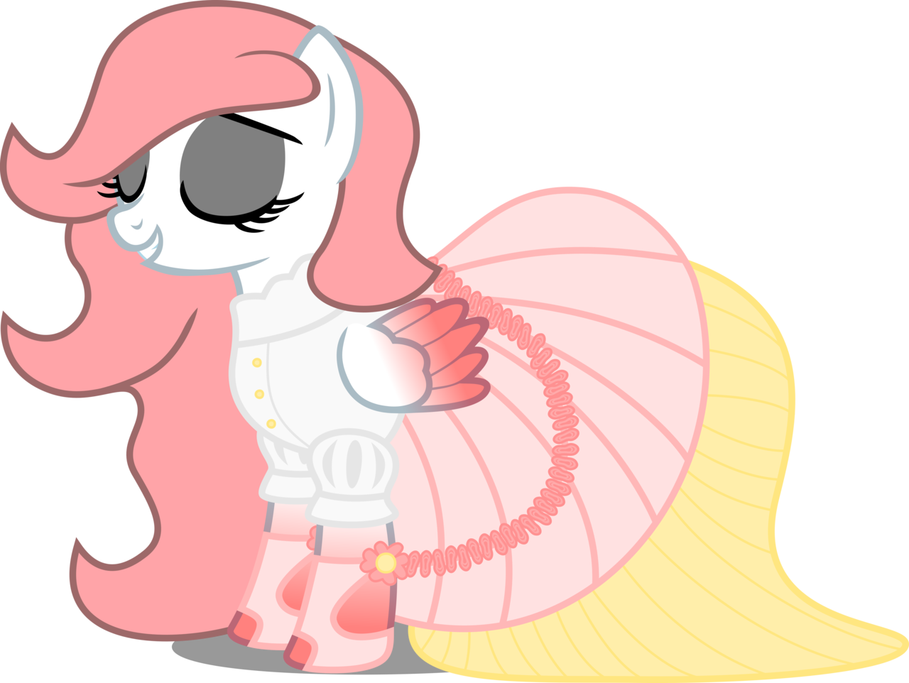 Sakura's Gala Dress By Atomicmillennial - Mlp Fim Gala Dress (1280x962)