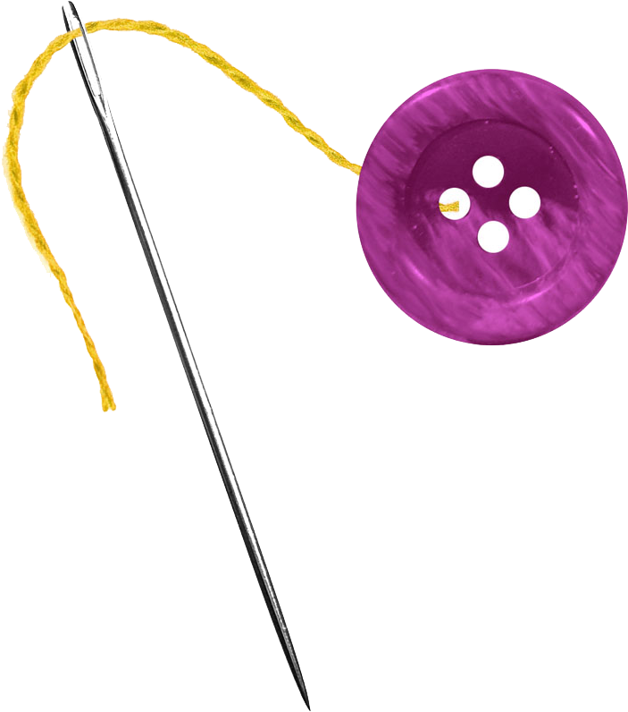 Sewing Needle Button Clip Art - Sewing Needle Button Clip Art (923x1000)