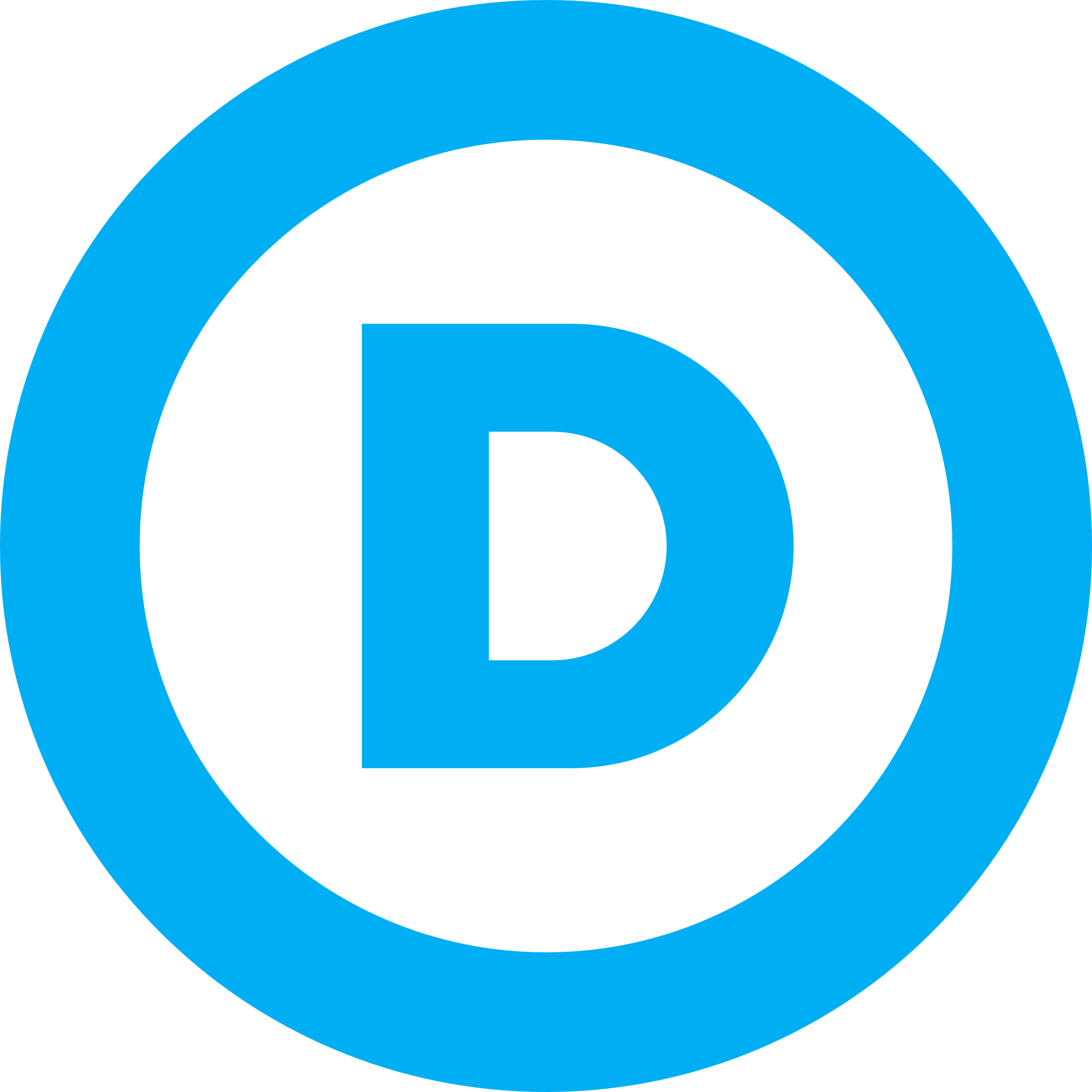Open - Democratic Party Logo (2000x2000)