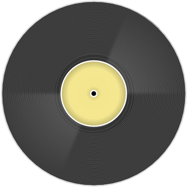 Long Play Vinyl Disc Record 95 - Circle (500x461)