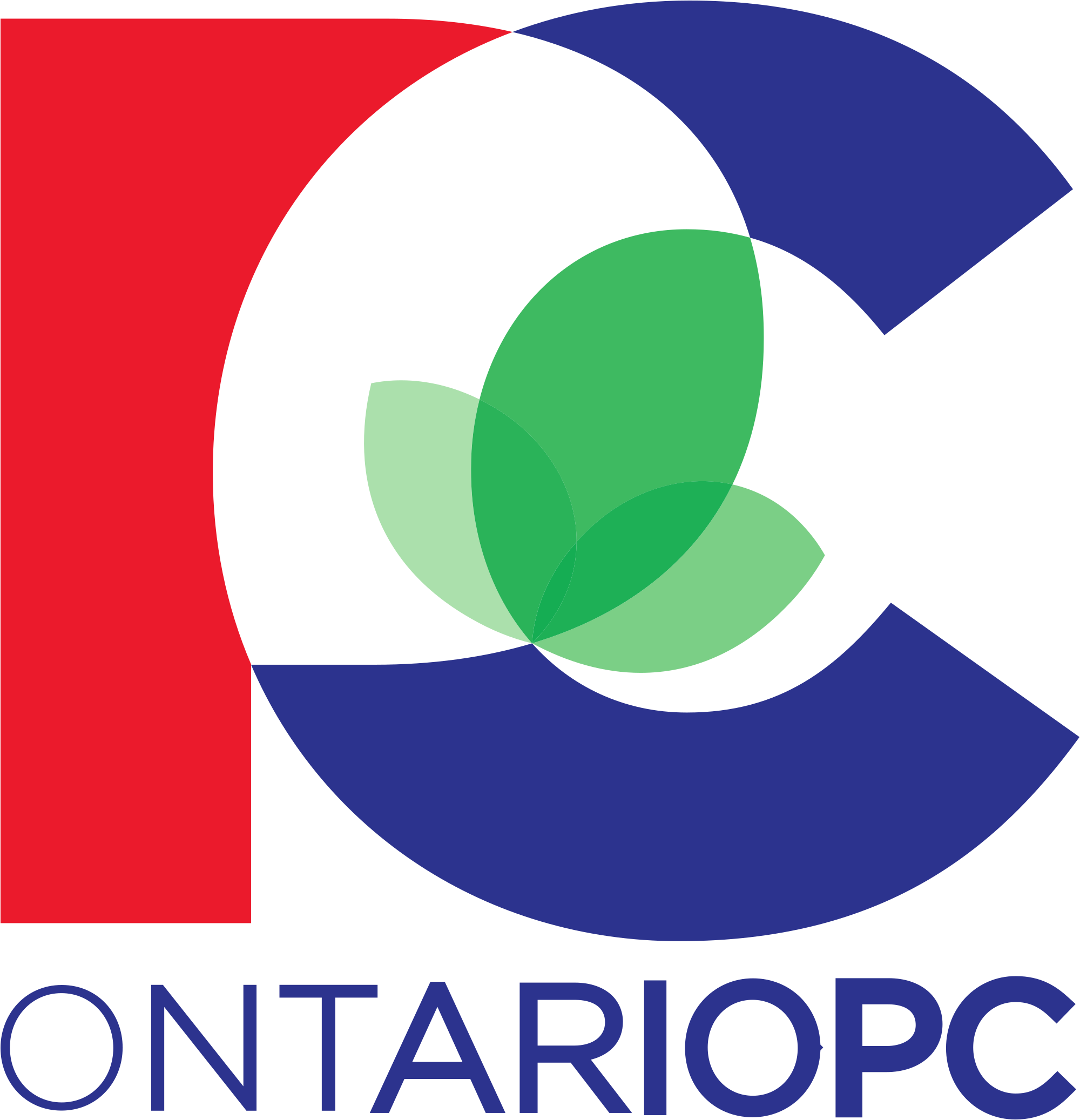 Ontario Progressive Conservative Party Logo - Conservative Party Of Ontario (2000x2141)