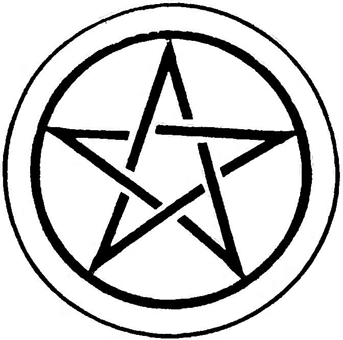 Pentacle Pentagram Star Transparent Background Stuff - Star In A Circle Logo (672x666)