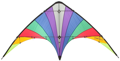 Hq Jam Session Rainbow Retro Dual Line Stunt Kite - Best Of Pattevugel Jam Session Rainbow Retro Line (500x500)