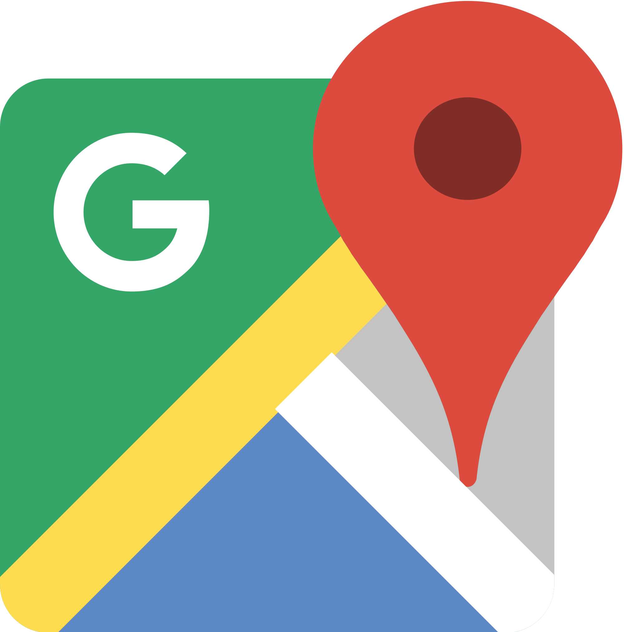 Open - Google Maps App Icon (2000x2026)
